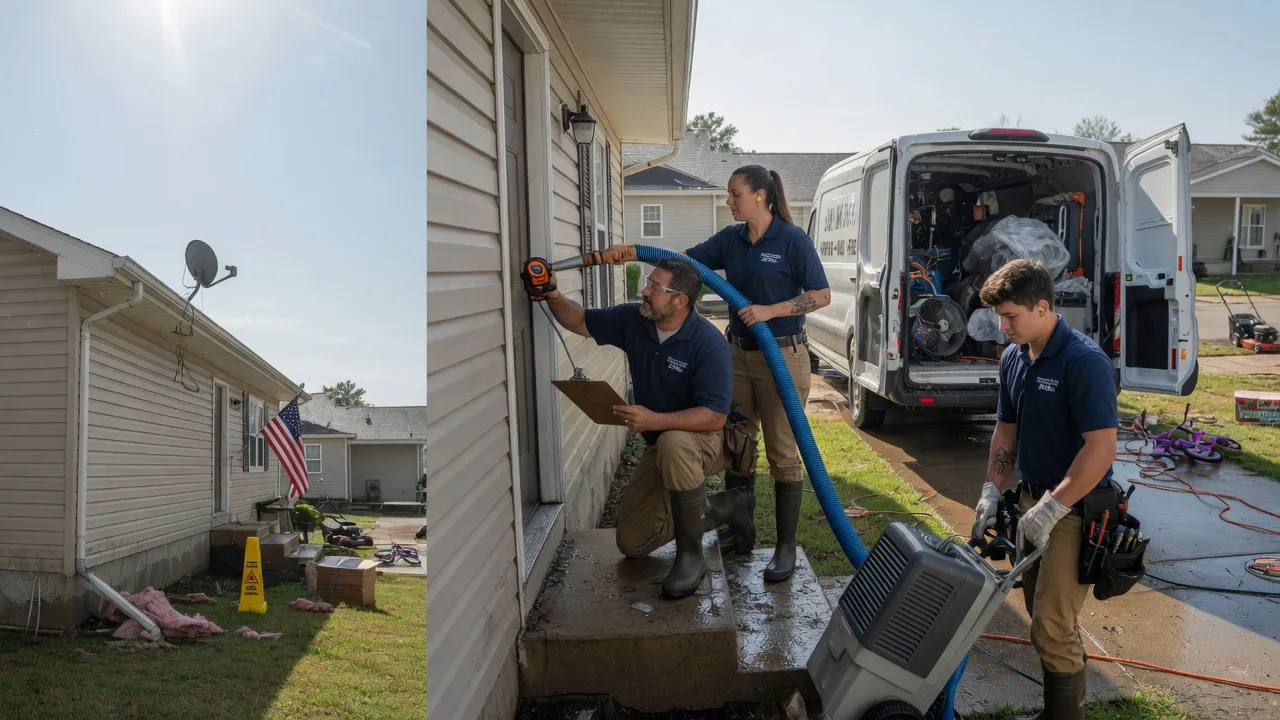 Ceiling Water Damage Restoration in Neffs, OH near me
