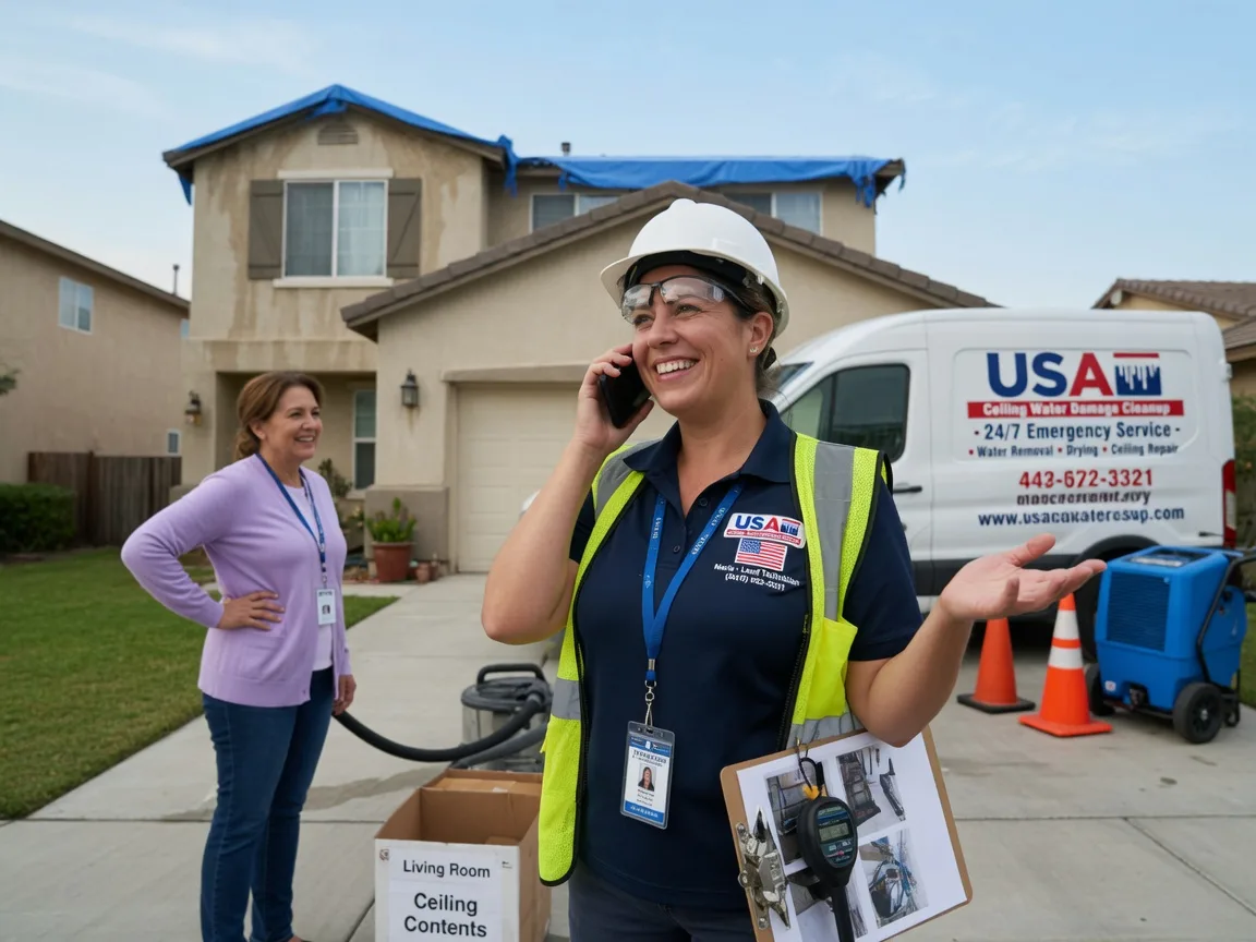 Ceiling Water Damage Restoration Neffs, OH FAQs